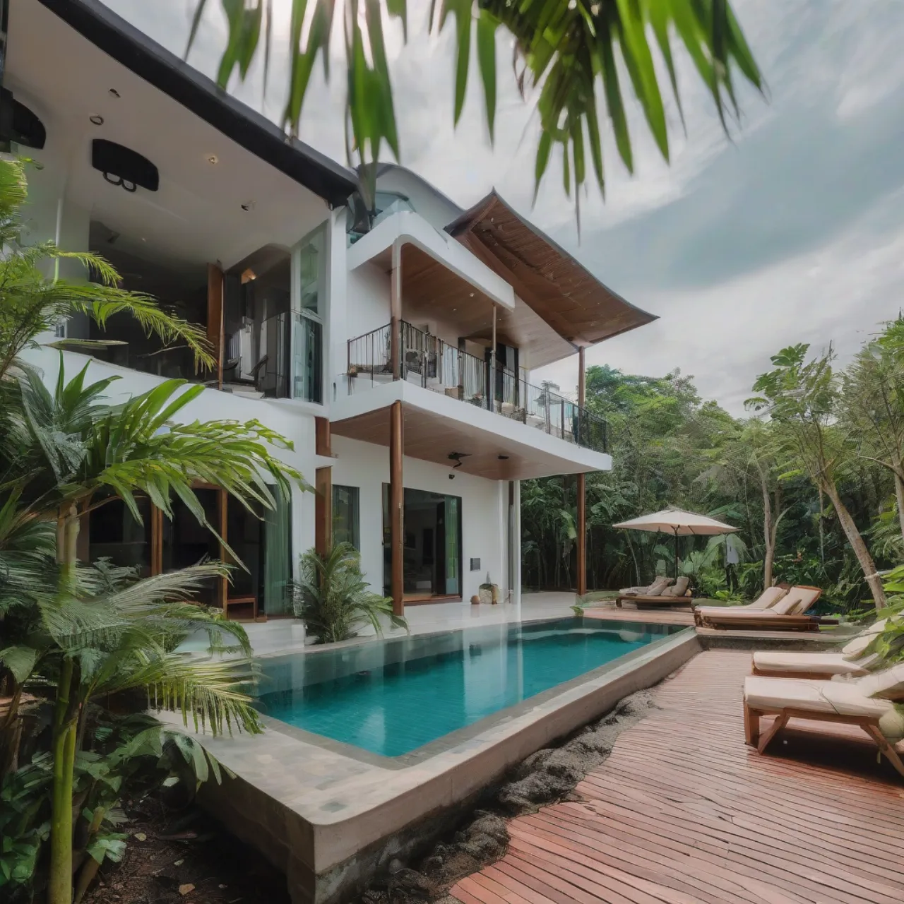 Chill house Phú Quốc có hồ bơi