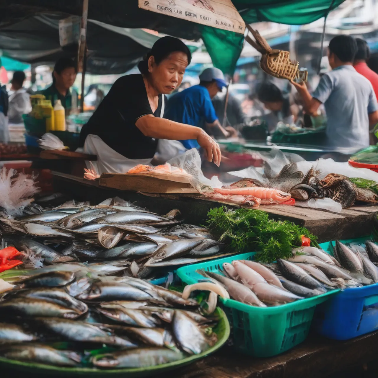 Chợ hải sản Dương Đông Phú Quốc